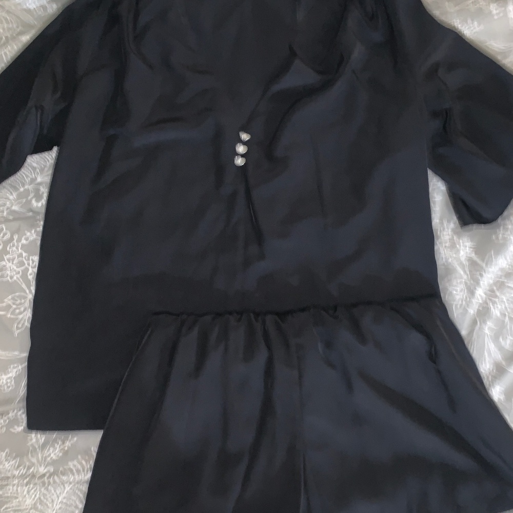Two piece short and top set